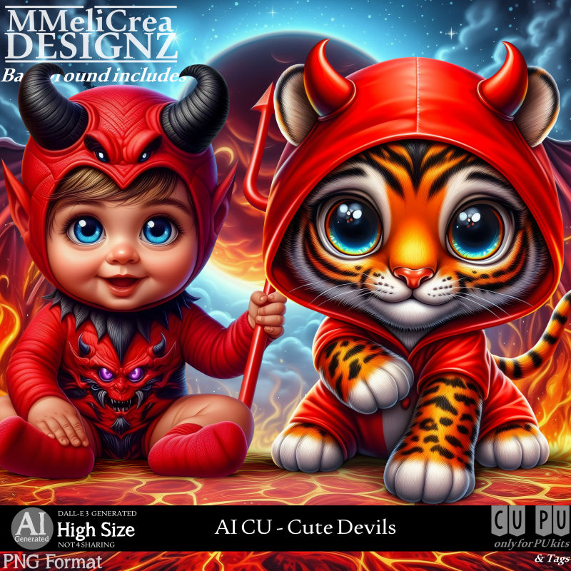 (image for) AI - CU Cute Devils (CU4PU / PNG)